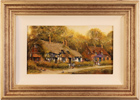 Gordon Lees, Original oil painting on panel, Summer In The Cotswolds Medium image. Click to enlarge