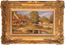 Gordon Lees, Original oil painting on canvas, In the Cotwolds Medium image. Click to enlarge
