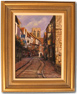 Gordon Lees, Original oil painting on canvas, The Shambles, York Medium image. Click to enlarge