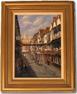 Gordon Lees, Original oil painting on canvas, Stonegate, York Medium image. Click to enlarge