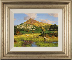 Howard Shingler, Original oil painting on panel, Yewbarrow from Wastwater