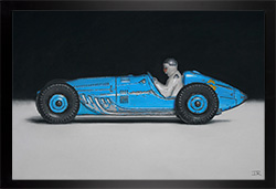 Ian Rawling, PS, Pastel, Talbot Lago II Medium image. Click to enlarge