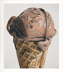 Ian Rawling, PS, Pastel, Chocolate Ice Cream Medium image. Click to enlarge