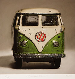 Ian Rawling, Signed limited edition print, Camper Van Medium image. Click to enlarge