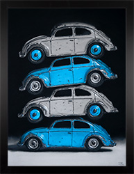 Ian Rawling, Pastel, The Beetles Medium image. Click to enlarge