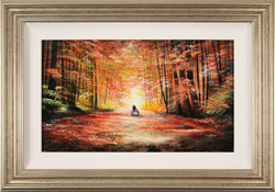 Jay Nottingham, Original oil painting on panel, Blazing Autumn Medium image. Click to enlarge