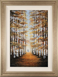 Jay Nottingham, Original oil painting on panel, Autumn Canopy Medium image. Click to enlarge