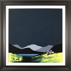 Jay Nottingham, Original oil painting on panel, Path's End Cottage Medium image. Click to enlarge