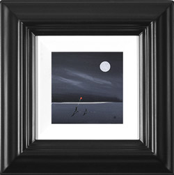 Jay Nottingham, Original oil painting on panel, The Red Balloon  Medium image. Click to enlarge