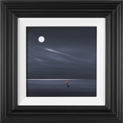 Jay Nottingham, Original oil painting on panel, Red Umbrella Medium image. Click to enlarge