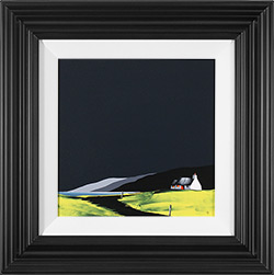 Jay Nottingham, Original oil painting on panel, Keeper's Cottage Medium image. Click to enlarge