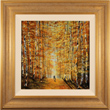 Jay Nottingham, Original oil painting on panel, Autumn Stroll Medium image. Click to enlarge