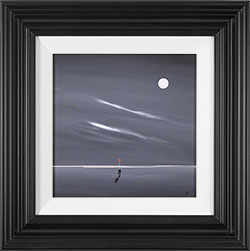 Jay Nottingham, Original oil painting on panel, Moonlight Sweethearts Medium image. Click to enlarge