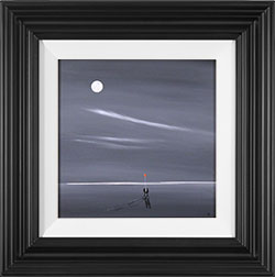 Jay Nottingham, Original oil painting on panel, Moonlight Stroll Medium image. Click to enlarge