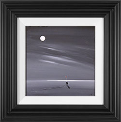 Jay Nottingham, Original oil painting on panel, Moonlight Stroll Medium image. Click to enlarge