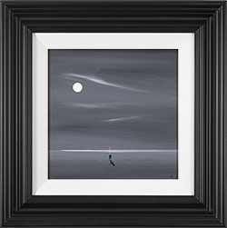 Jay Nottingham, Original oil painting on panel, Moonlight Sweethearts Medium image. Click to enlarge