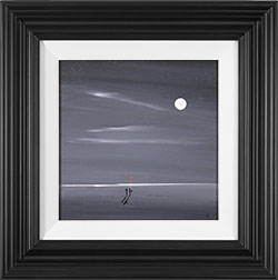 Jay Nottingham, Original oil painting on panel, Moonlight Surprise Medium image. Click to enlarge