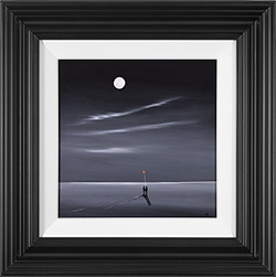 Jay Nottingham, Original oil painting on panel, Moonlight Stroll Medium image. Click to enlarge