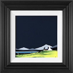 Jay Nottingham, Original oil painting on panel, White Wall Cottage Medium image. Click to enlarge