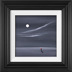 Jay Nottingham, Original oil painting on panel, Moonlight Kisses Medium image. Click to enlarge