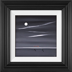 Jay Nottingham, Original oil painting on panel, Moonlight Kite Medium image. Click to enlarge