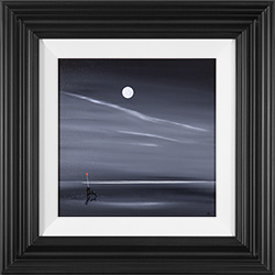 Jay Nottingham, Original oil painting on panel, Shoreline Stroll Medium image. Click to enlarge