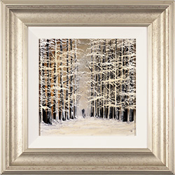 Jay Nottingham, Original oil painting on panel, Winter Wood Medium image. Click to enlarge