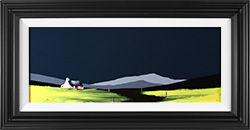 Jay Nottingham, Original oil painting on panel, Paths End Cottage Medium image. Click to enlarge