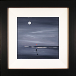 Jay Nottingham, Original oil painting on panel, Evening Rendezvous Medium image. Click to enlarge