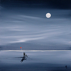 Jay Nottingham, Signed limited edition print, Moonlight Stroll Medium image. Click to enlarge