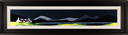 Jay Nottingham, Original oil painting on panel, Water's Edge Cottage Medium image. Click to enlarge