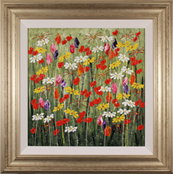 Jay Nottingham, Original oil painting on panel, Full Swing Spring Medium image. Click to enlarge