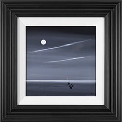 Jay Nottingham, Original oil painting on panel, Midnight Stroll Medium image. Click to enlarge