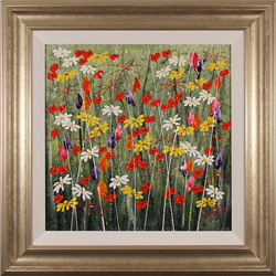 Jay Nottingham, Original oil painting on panel, Flower Power Medium image. Click to enlarge
