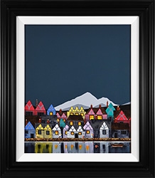 Jay Nottingham, Original oil painting on panel, Village Jewels Medium image. Click to enlarge