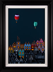 Jay Nottingham, Original oil painting on panel, Midnight Balloons Medium image. Click to enlarge