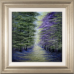 Jay Nottingham, Original oil painting on panel, The Bluebell Wood Medium image. Click to enlarge