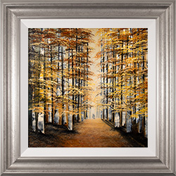 Jay Nottingham, Original oil painting on panel, The Golden Wood Medium image. Click to enlarge