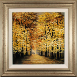 Jay Nottingham, Original oil painting on panel, Autumn Outing Medium image. Click to enlarge