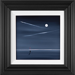 Jay Nottingham, Original oil painting on panel, Moonlight Sweethearts Medium image. Click to enlarge
