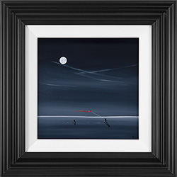 Jay Nottingham, Original oil painting on panel, Moonlight Games Medium image. Click to enlarge