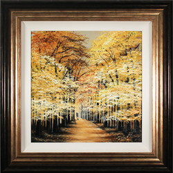 Jay Nottingham, Original oil painting on panel, The Lovers' Wood Medium image. Click to enlarge