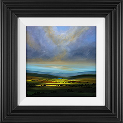 Jay Nottingham, Original oil painting on panel, Beneath a Rolling Sky Medium image. Click to enlarge