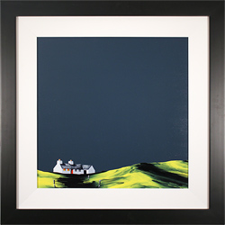 Jay Nottingham, Original oil painting on panel, Grey Stone Cottage Medium image. Click to enlarge