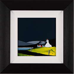 Jay Nottingham, Original oil painting on panel, Reed Cottage Medium image. Click to enlarge