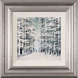 Jay Nottingham, Original oil painting on panel, The Winter Wood Medium image. Click to enlarge