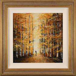 Jay Nottingham, Original oil painting on panel, Autumn Wood Medium image. Click to enlarge