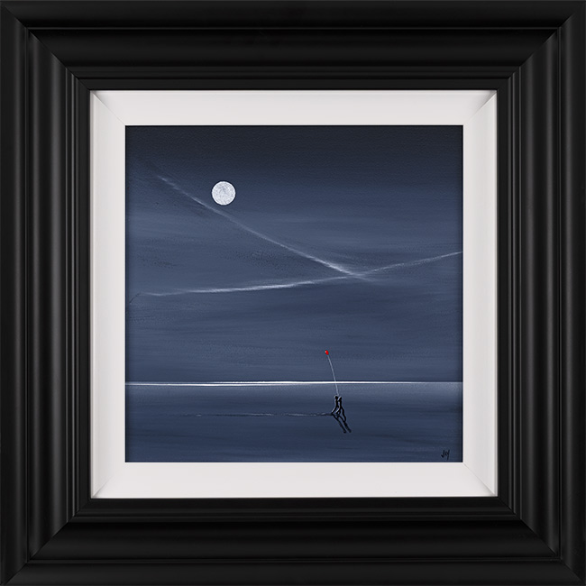 Jay Nottingham, Original oil painting on panel, Moonlight Memories