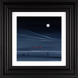 Jay Nottingham, Original oil painting on panel, Midnight Games