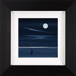 Jay Nottingham, Original oil painting on panel, Midnight Stroll